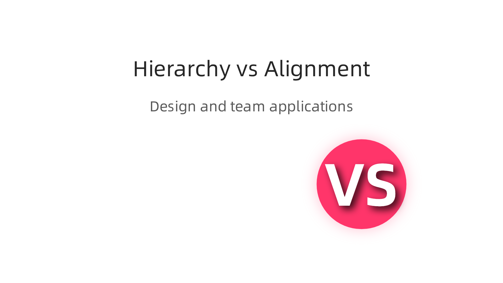 Hierarchy clarifies decision-making roles, while alignment ensures shared goals and consistent direction for team efforts.